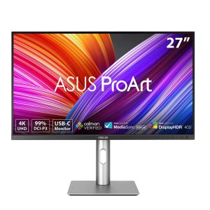 ASUS ProArt Display PA279CRV 27" 4K Professional Monitor - IPS, UHD (3840 x 2160), 99% DCI-P3/Adobe RGB, USB-C PD 96W